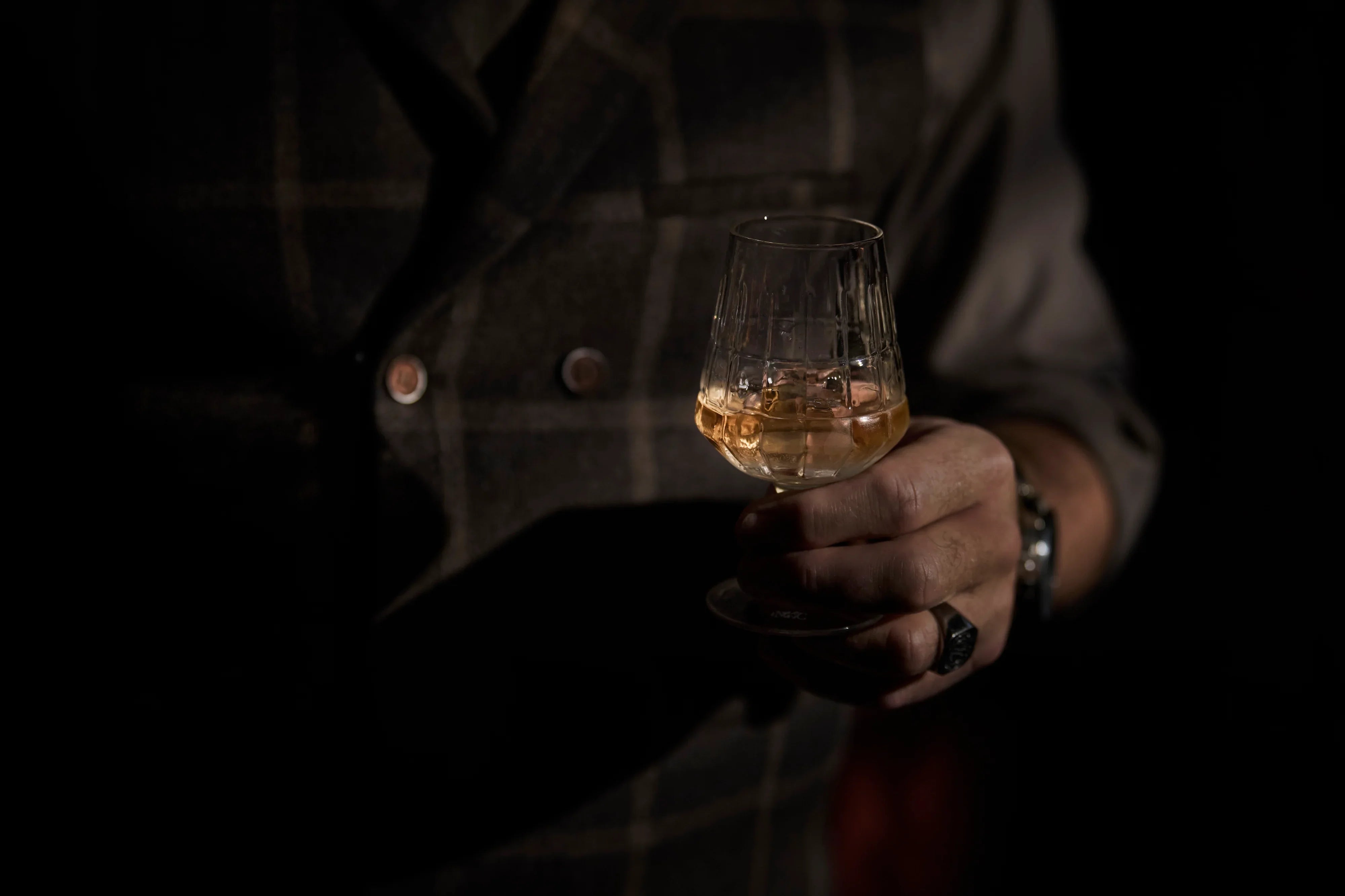 The Bullet Whisky Glass