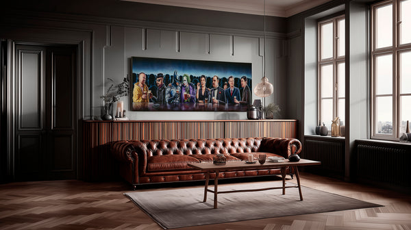 The Mancave - At The Bar - Art - 80 X 240