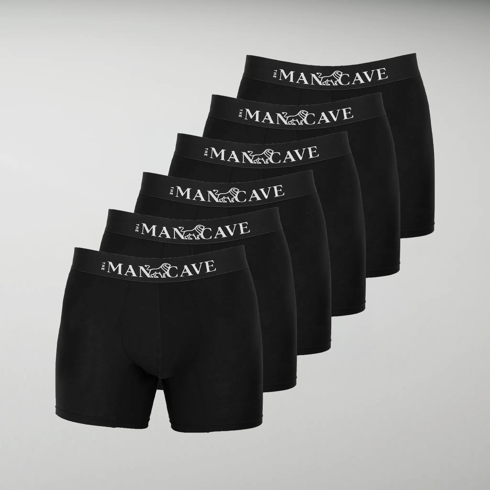 The Mancave Short Bamboo Boxer (6-pack)