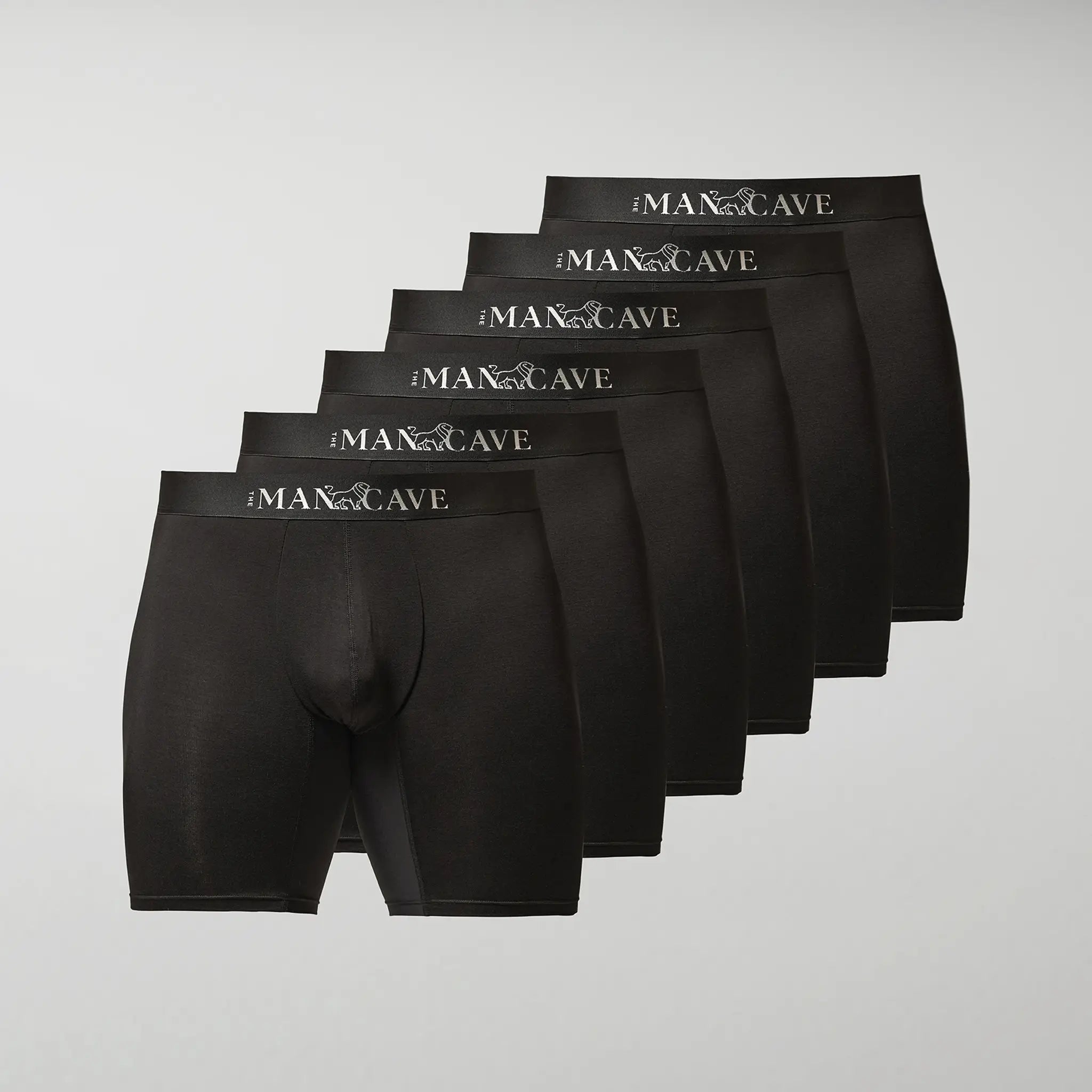 The Mancave Long Bamboo Boxer (6-pack)