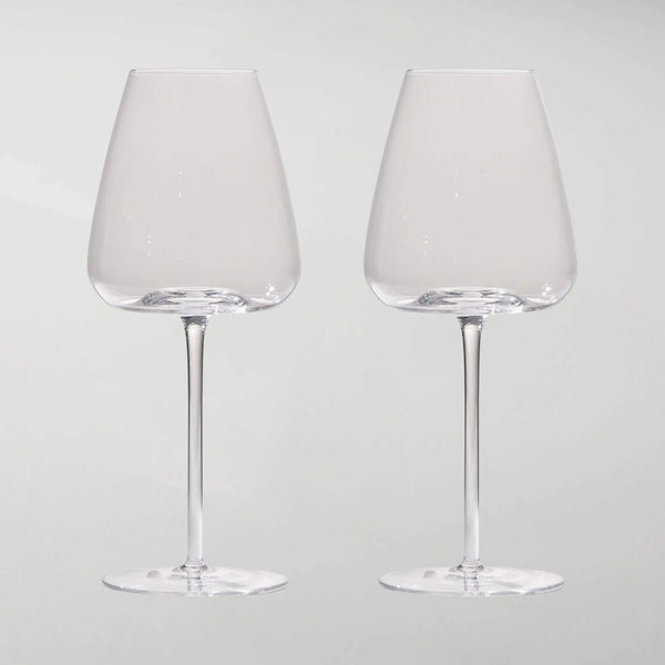 The Brilliant Blanco Glass - 2 pieces