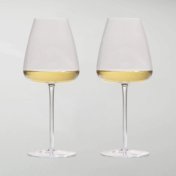 The Brilliant Blanco Glass - 2 pieces